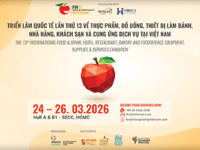 Food & Hospitality Vietnam 2026 - Triển lãm hàng đầu trong lĩnh vực F&B – Nhà hàng – Khách sạn tại TP.HCM